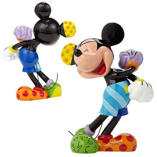 Disney Laughing Mickey Mouse Statue by Romero Britto